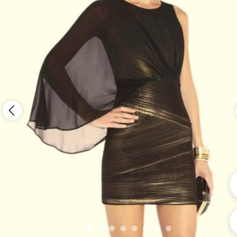 Elegant Black One-Shoulder Dress